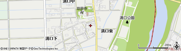 岐阜県岐阜市溝口下142周辺の地図