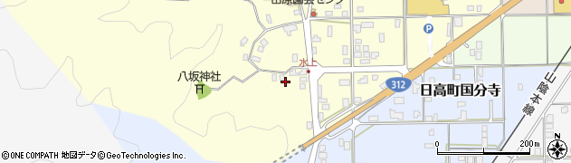 兵庫県豊岡市日高町水上392周辺の地図
