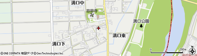 岐阜県岐阜市溝口下140周辺の地図