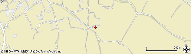 山梨県南都留郡鳴沢村鳴沢1992周辺の地図