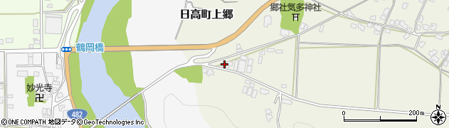 兵庫県豊岡市日高町上郷27周辺の地図