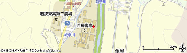 福井県立若狭東高等学校周辺の地図
