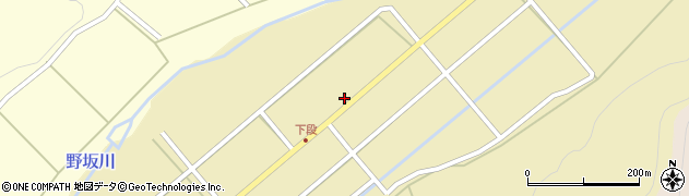 鳥取県鳥取市下段166周辺の地図