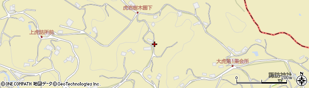 長野県飯田市虎岩1076周辺の地図