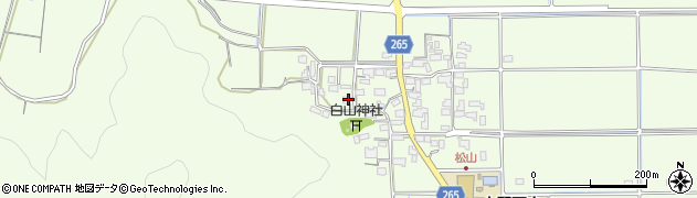 岐阜県大野町（揖斐郡）松山周辺の地図