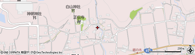 岐阜県加茂郡八百津町野上周辺の地図