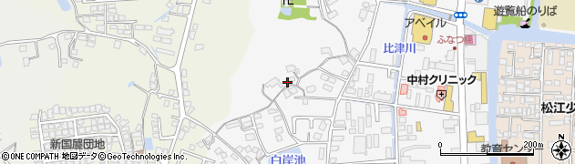 島根県松江市黒田町293周辺の地図