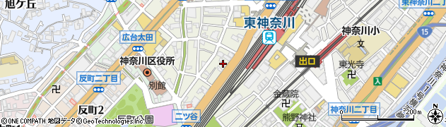 東神奈川ビル周辺の地図