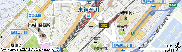 ザ・ステーションタワー東神奈川周辺の地図