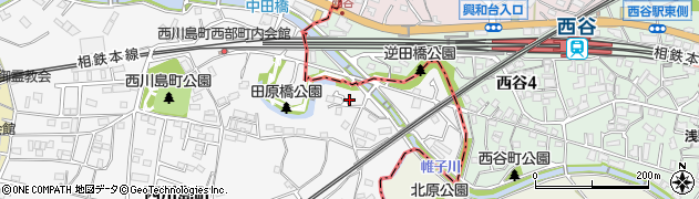 神奈川県横浜市旭区西川島町93周辺の地図