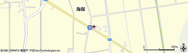 千葉県市原市海保2447周辺の地図