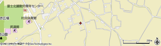 山梨県南都留郡鳴沢村1940周辺の地図