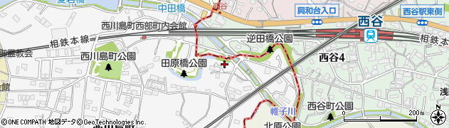 神奈川県横浜市旭区西川島町93-29周辺の地図