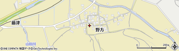 鳥取県東伯郡湯梨浜町野方204周辺の地図