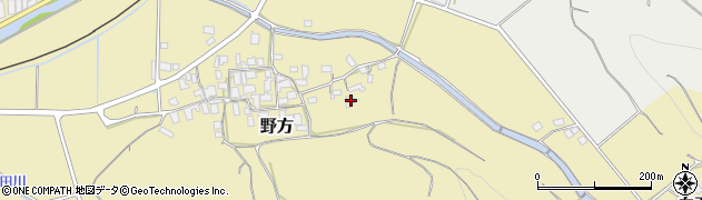 鳥取県東伯郡湯梨浜町野方219周辺の地図