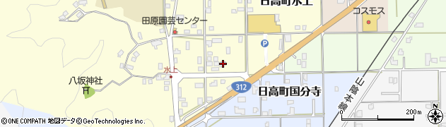 兵庫県豊岡市日高町水上66周辺の地図