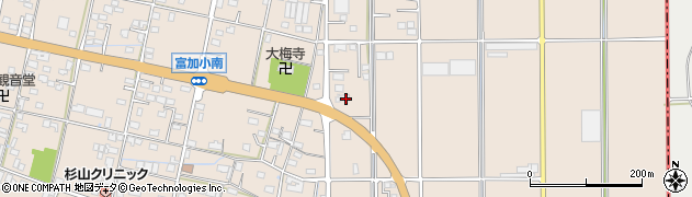 岐阜県加茂郡富加町羽生2225周辺の地図