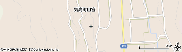 鳥取県鳥取市気高町山宮239周辺の地図