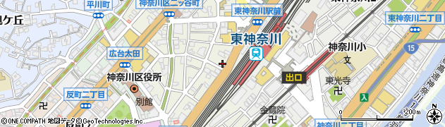 株式会社エイブル　東神奈川店周辺の地図