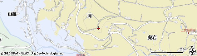 長野県飯田市虎岩749周辺の地図