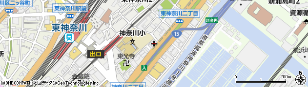グリフィン横浜・ベイグランデ弐番館周辺の地図