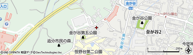 神奈川県横浜市旭区金が谷649周辺の地図