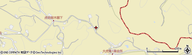 長野県飯田市虎岩1170周辺の地図
