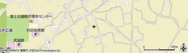 山梨県南都留郡鳴沢村1941周辺の地図