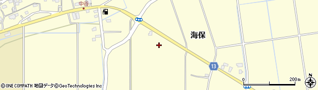 千葉県市原市海保2674周辺の地図
