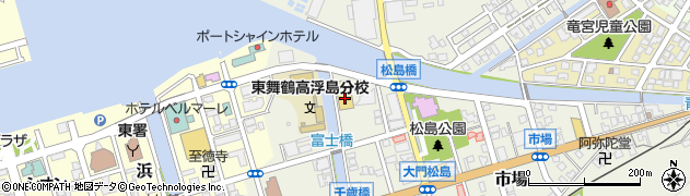 フレッシュバザール舞鶴浮島店周辺の地図