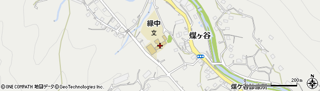 清川村立緑中学校周辺の地図