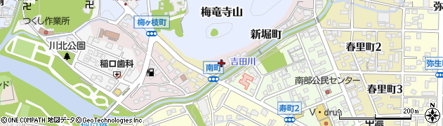 岐阜県関市新堀町3周辺の地図