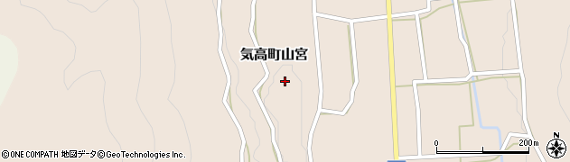 鳥取県鳥取市気高町山宮241周辺の地図