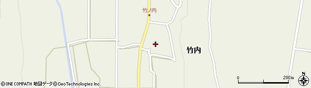 鳥取県東伯郡琴浦町竹内326周辺の地図