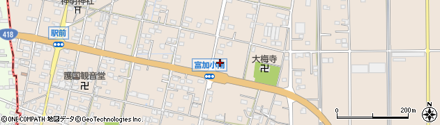 岐阜県加茂郡富加町羽生1290周辺の地図