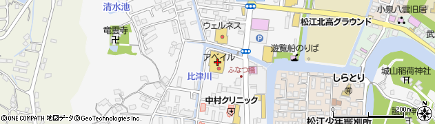 島根県松江市黒田町452周辺の地図