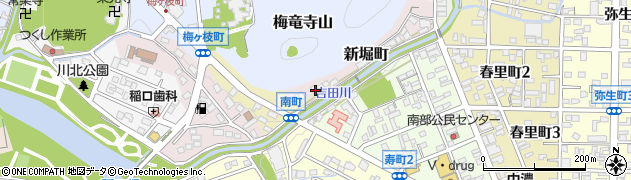 岐阜県関市新堀町5周辺の地図