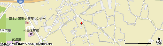 山梨県南都留郡鳴沢村1943周辺の地図
