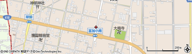 岐阜県加茂郡富加町羽生1397周辺の地図