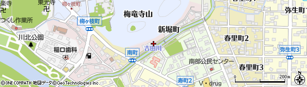 岐阜県関市新堀町6周辺の地図