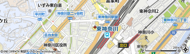神奈川県押花倶楽部周辺の地図