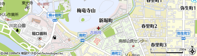 岐阜県関市新堀町7周辺の地図
