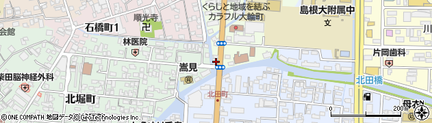 島根県松江市大輪町421周辺の地図