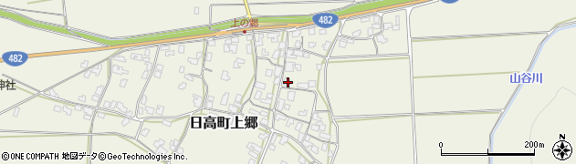 兵庫県豊岡市日高町上郷792周辺の地図
