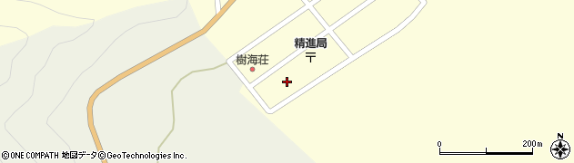 岳心荘周辺の地図