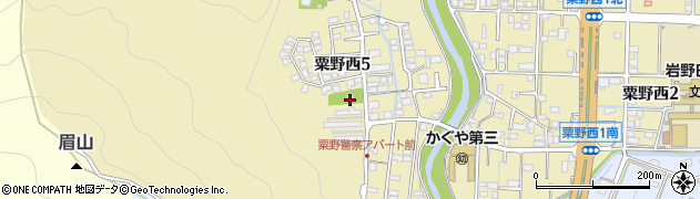 岩野田公園周辺の地図