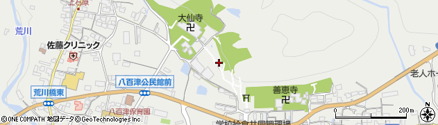 岐阜県八百津町（加茂郡）八百津周辺の地図