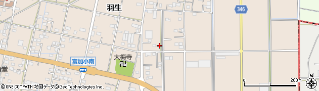 岐阜県加茂郡富加町羽生2417周辺の地図