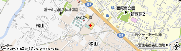 はなの舞 富士吉田店周辺の地図