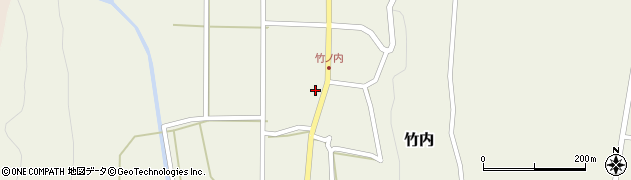 鳥取県東伯郡琴浦町竹内363周辺の地図
